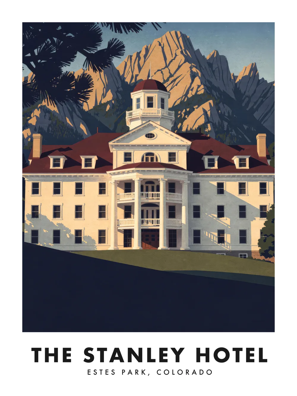 The Stanley Hotel poster, 18 x 24"
