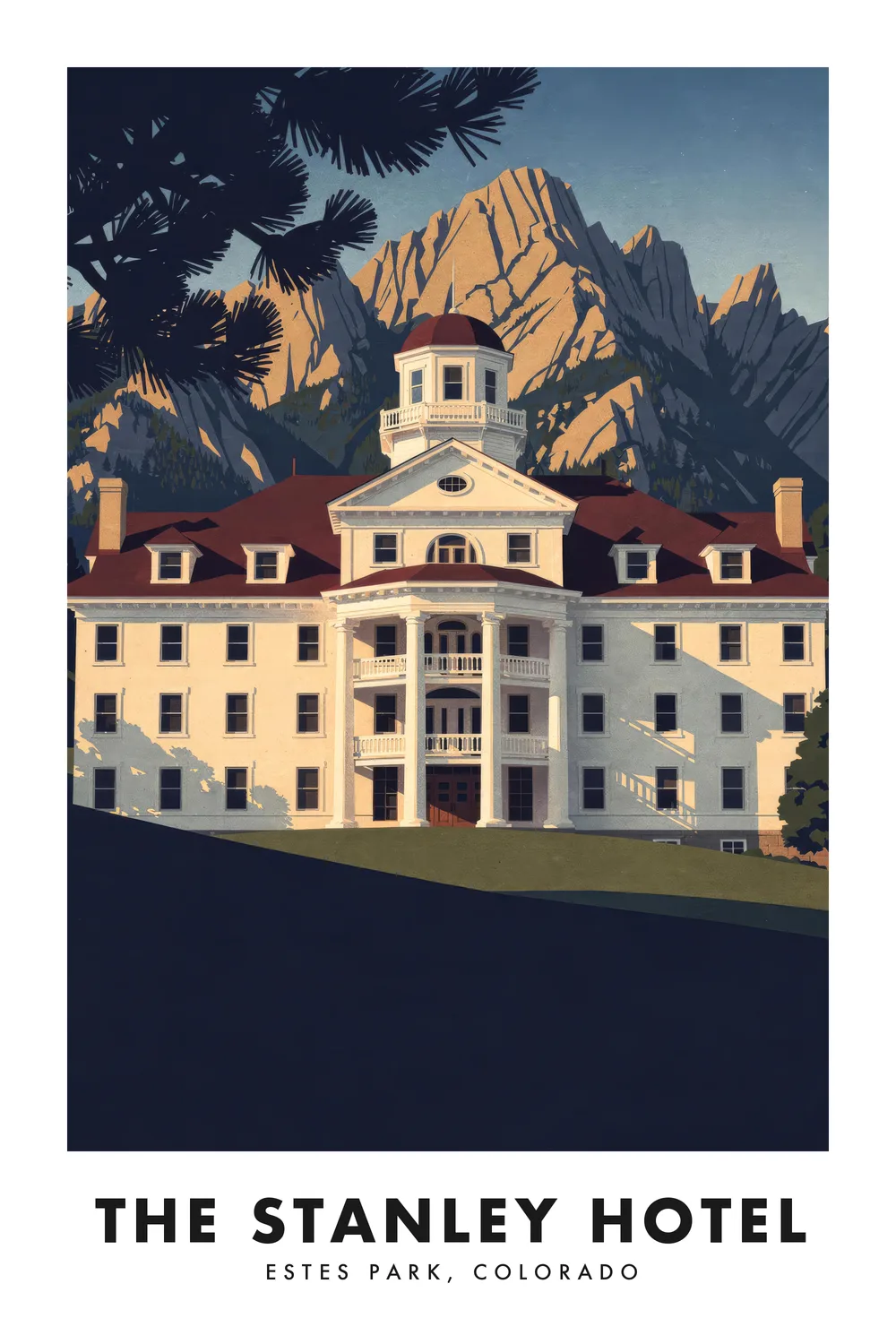 The Stanley Hotel poster, Colorado