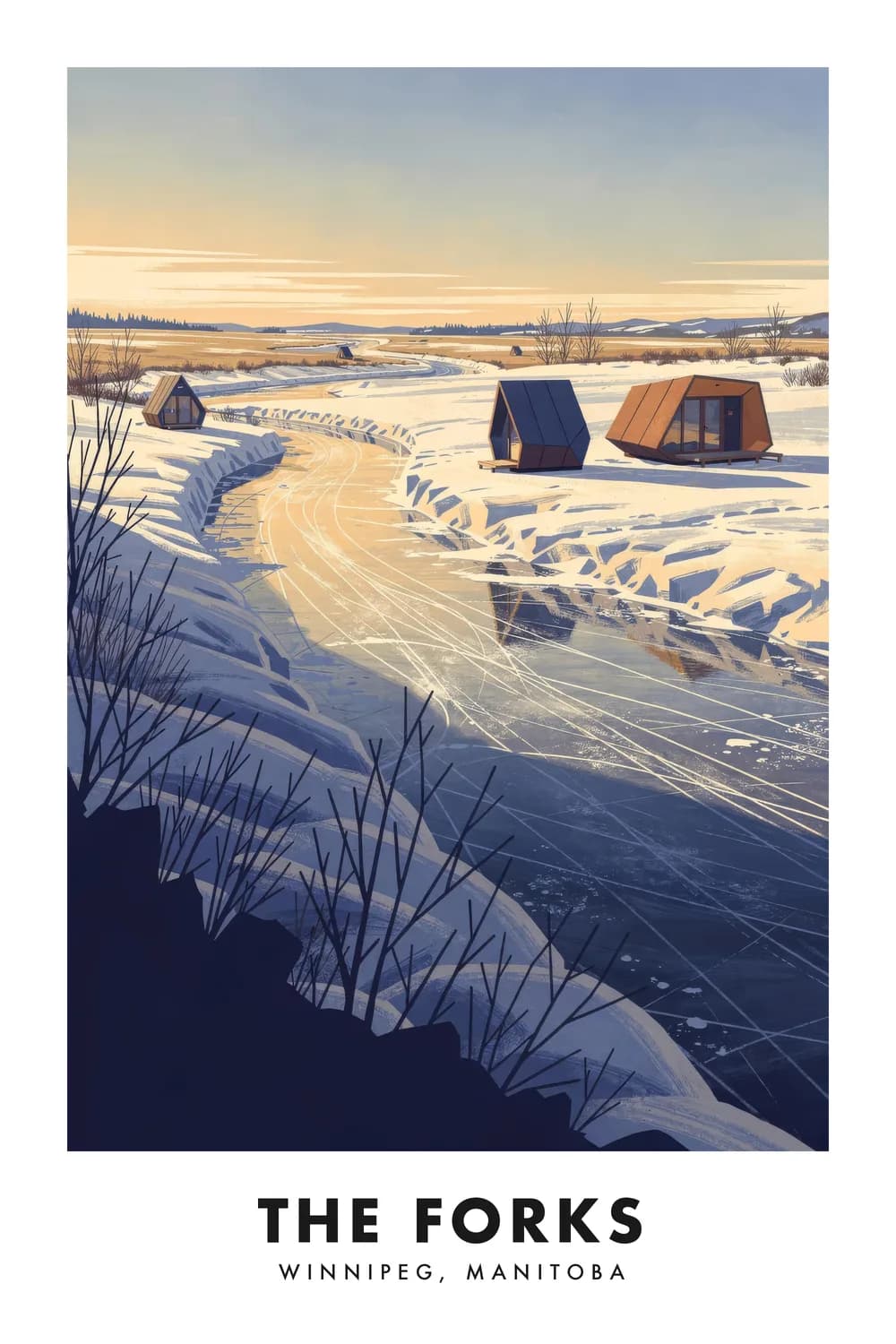The Forks poster, Manitoba